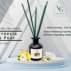 FREESIA & PEAR –reed diffuser 140ml THANH KHIẾT, NGỌT MỊN, TINH TẾ ĐẾN TỪNG GIỌT HƯƠNG